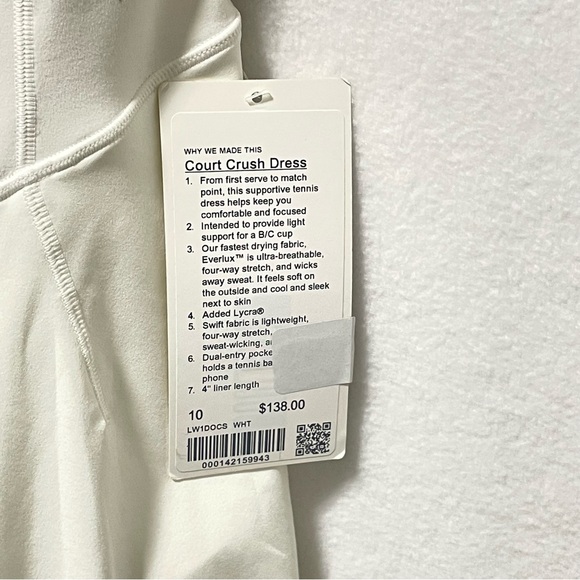 Lululemon Court Crush Dress
White - Picture 6 of 7